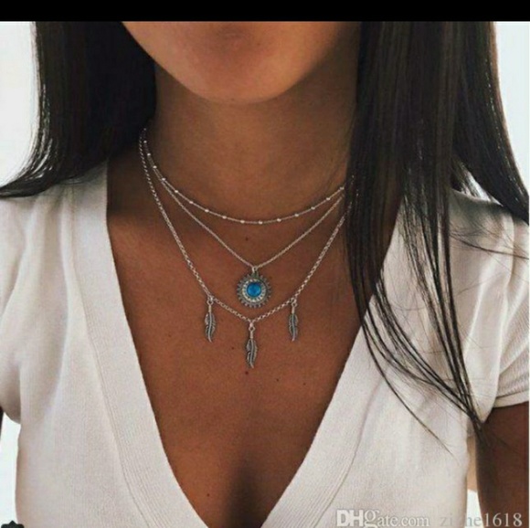 Jewelry - Turquoise Boho Style Necklace